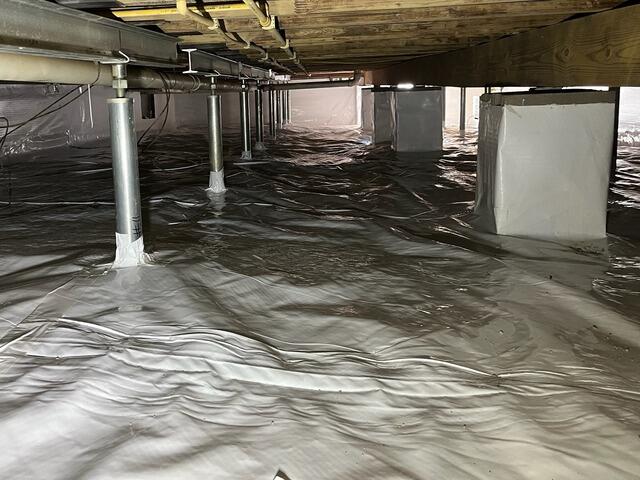 Crawl Space Encapsulation and Structural Stabilization in Charleston, TN