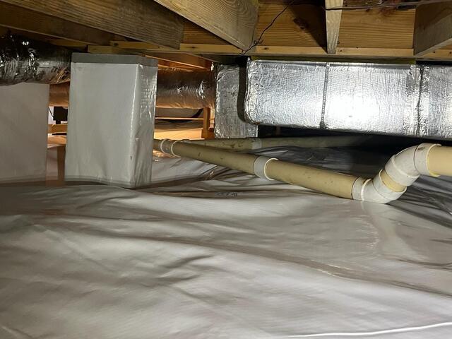 Complete Crawl Space Encapsulation in Sunbright, TN - After Photo