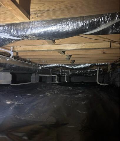 Crawl Space Waterproofing & Mold Removal in Clinton, TN - After Photo