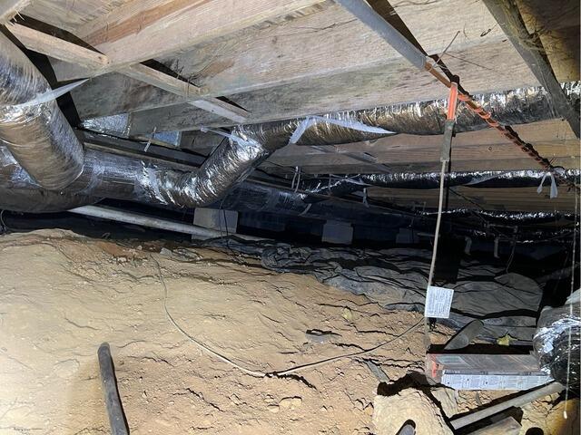 Crawl Space Waterproofing & Mold Removal in Clinton, TN - Before Photo