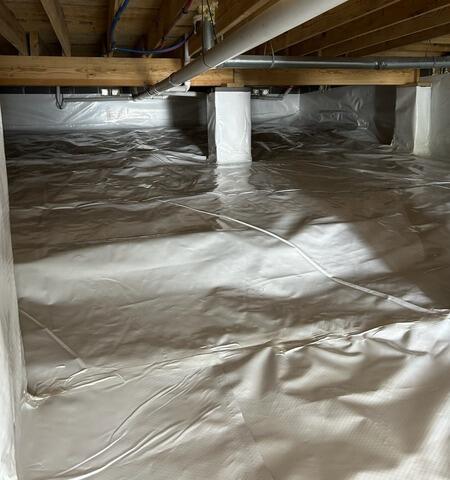 Crawl Space Encapsulation - After Photo