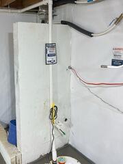 Basement Waterproofing System Installation in Decatur, TN