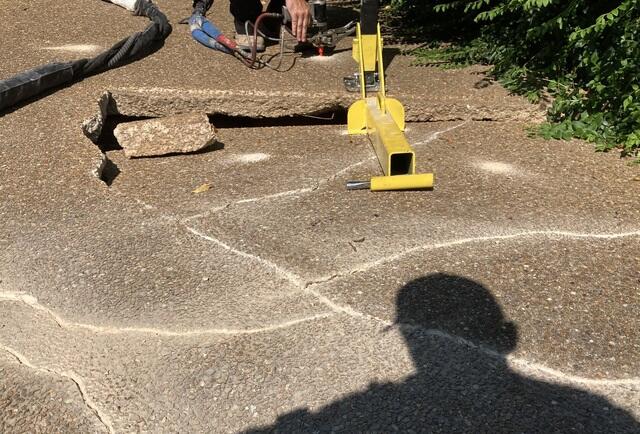 Extreme Concrete Repair in Nesbit, MS - Before Photo