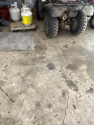 Corner Foundation Repair for Shop Structure in Cave City, AR - Before Photo