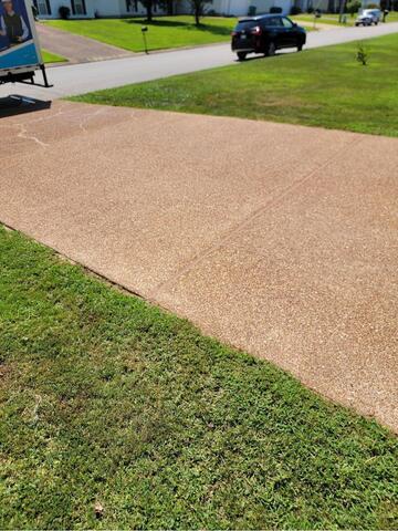 Driveway & Walkway Restoration in Jackson, TN with Our 3-Part Concrete Protection System - After Photo