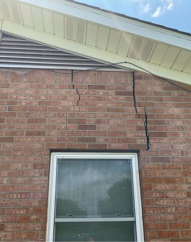 From Cracks to Confidence: Foundation Repair in Water Valley, MS - Before Photo