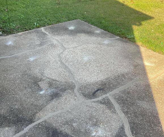 Patio Leveling and Crack Repair Revives Memphis Backyard for Future Gazebo Installation - After Photo