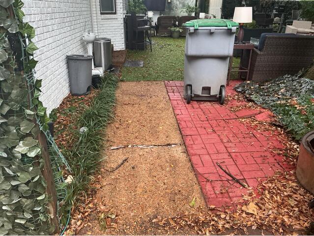 Concrete Walkway Lift and Level in Memphis, TN: Restoring Safety and Curb Appeal - Before Photo