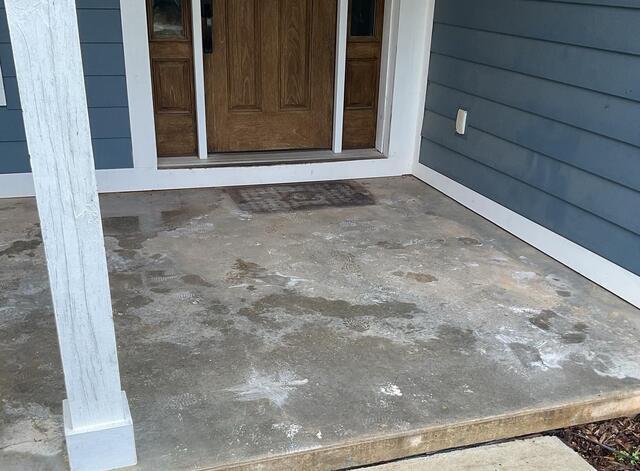 Front Porch Lift Restores Safety and Curb Appeal in Sage, AR - After Photo