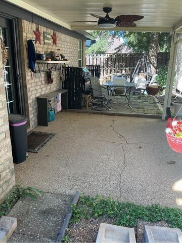 Restoring Stability and Beauty to a Cracked Patio in Olive Branch, MS - Before Photo