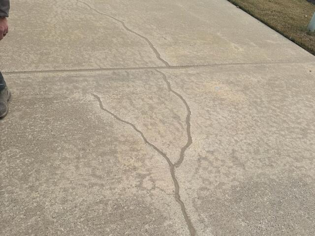 Driveway Lift and Crack Repair Restored Safety and Stability in Sherwood, AR - After Photo