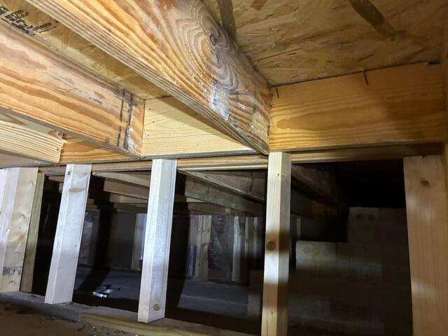 Crawlspace Repair in Oxford, MS - Before Photo