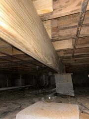 Wet Crawl Space Saved  in Little Rock, AR