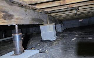 Wet Crawl Space Saved  in Little Rock, AR