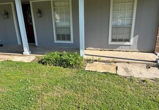 Concrete Porch Lifted, Leveled, and Protected in Horn Lake, MS