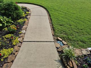 Uneven Sidewalk Leveled in Little Rock, AR with PolyLevel® and NexusPro®
