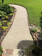 Uneven Sidewalk Leveled in Little Rock, AR with PolyLevel® and NexusPro®