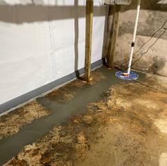 Damp to Dry: Basement Waterproofing & CleanSpace Upgrade for a Future Living Area