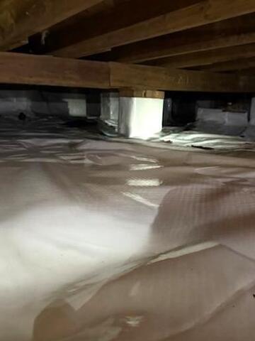 Wet Crawl Space Repair in Little Rock, AR - After Photo