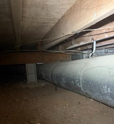 Crawl Space Repair in Gravette, AR - Before Photo