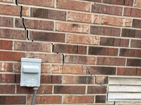 Foundation Repair in Heber Springs, AR - Before Photo