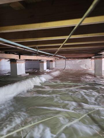 Crawl Space Repair in Marvell, AR