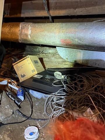 Crawl Space Repair in Harrison, AR - Before Photo