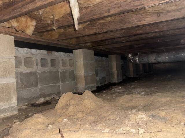 Crawl Space Repair in Beebe, AR - Before Photo