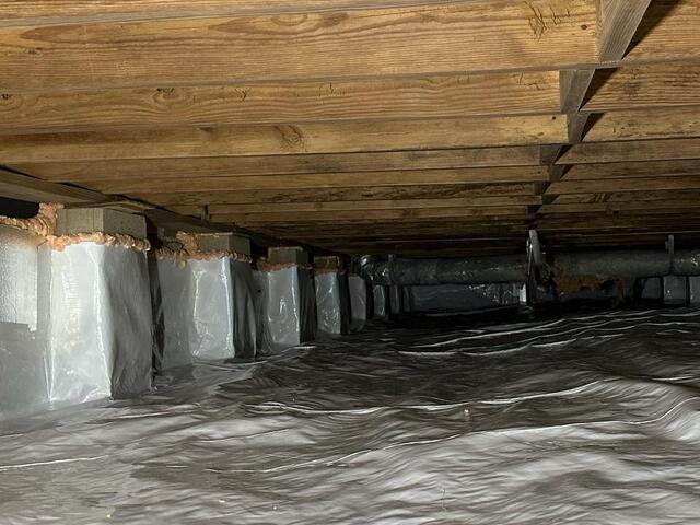 Crawl Space Repair in Beebe, AR - After Photo