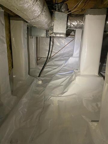 Encapsulated Crawl Space in Clinton, AR