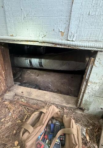 New Crawl Space Door Installed in Fayetteville, AR