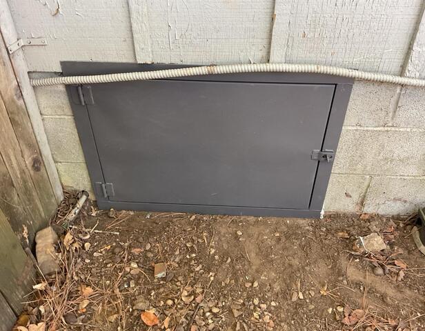 New Crawl Space Door Installed in Fayetteville, AR