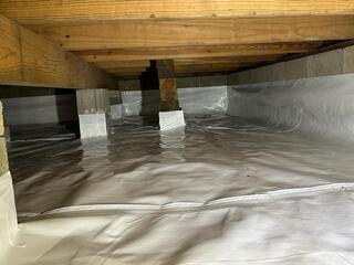 Wet Crawl Space Repair Mt. Ida, AR