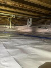 Crawl Space Transformation in Eureka Springs, AR