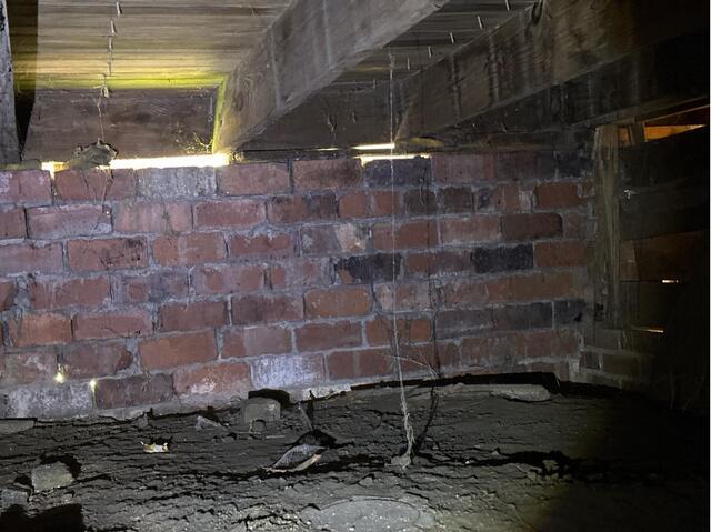 Wet Crawl Space Repair in Ashland, KY - Before Photo