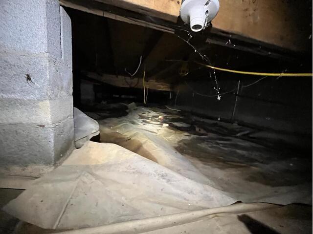 Wet Crawl Space Repair in Davis, WV