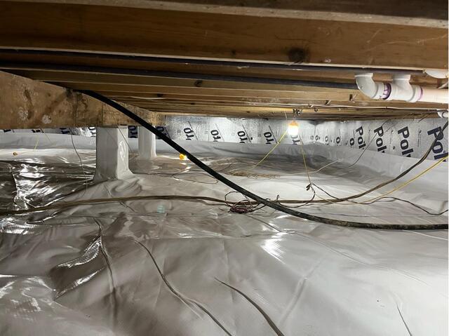 Wet Crawl Space Repair in Davis, WV