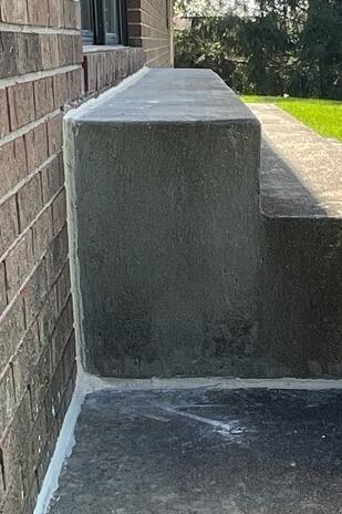 Concrete Step Repair in Milton, WV