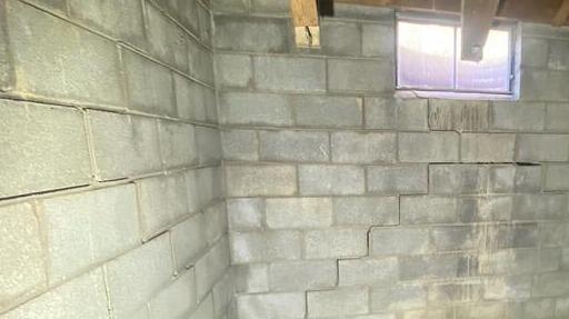 Permanent Foundation Repair in Ashland, KY - Before Photo