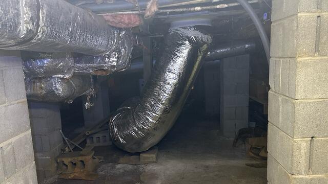Moldy Crawl Space Fix in Kermit, WV - Before Photo