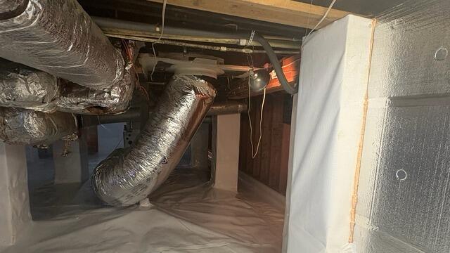 Moldy Crawl Space Fix in Kermit, WV - After Photo