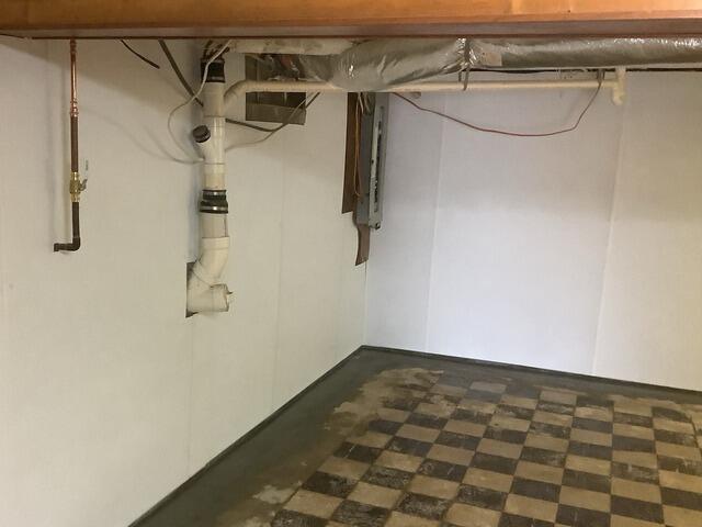 Wet Basement Waterproofing in West Portsmouth, OH - After Photo