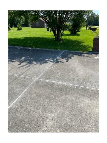 Soil Erosion Damages Concrete Slab in Teachey, NC - After Photo