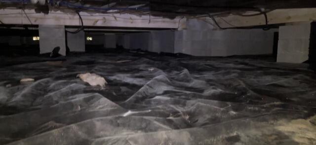 Blocking Moisture Seepage in Southport, NC - Before Photo
