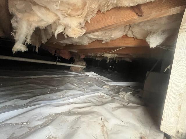 Crawl Space Water Issues Repaired Using Our CleanSpace Encapsulation System in Wilmington, NC