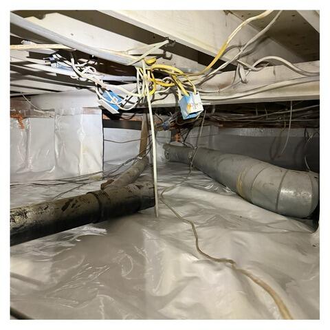 Encapsulating Crawl Space With CleanSpace in Lumberton, NC - After Photo