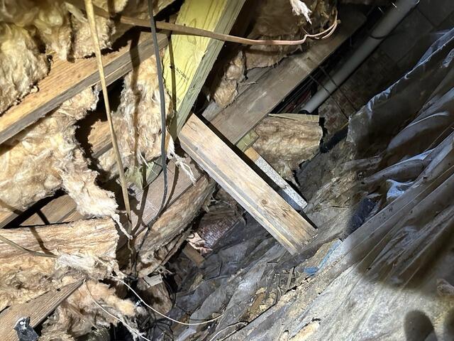 Sistering Joists in Crawl Space For Optimal Stabilization in Magnolia, NC - Before Photo