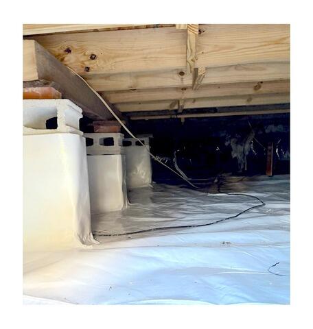 Water Damaged Crawl Space Repair in Watha, NC - After Photo