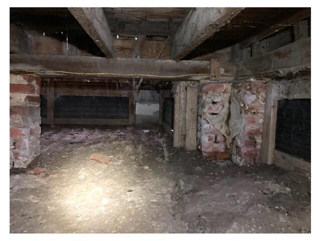 Water Damaged Crawl Space Repair in Watha, NC - Before Photo