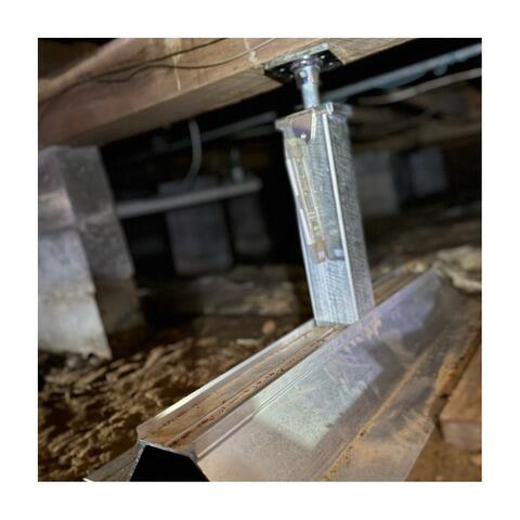 Bouncy Floor Problem Solved With SmartJack in Burgaw, NC - After Photo